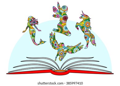 Vector children's book day 