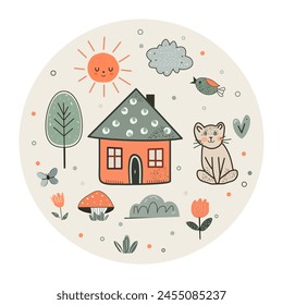 Vector Children's Kid Baby Print Childhood Newborn