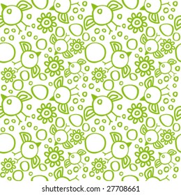 Vector children's pattern
