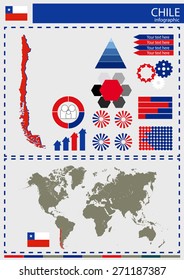 vector Chile illustration country nation national culture