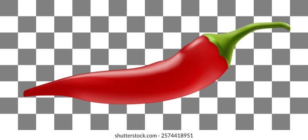 Vector chilli pepper Vector emblem jalapeno or  Chili pepper