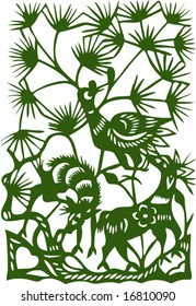 Vector of Chinese Artistic Pattern
