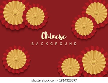 Vector Of Chinese Background Template