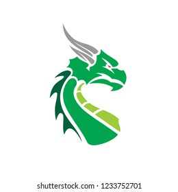 Vector Chinese Dragon for the tattoo. Chinese dragon Tattoo. China Tattoo Dragon silhouette. China symbol dragon silhouette animal tattoo