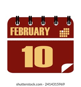 Vector, calendario chino de Año Nuevo, colores rojo y dorado


