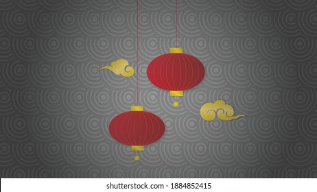 Vector chinese new year graphic and background