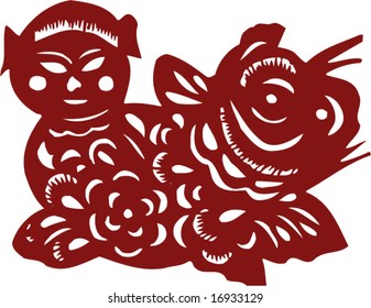 Vector of Chinese Traditional Artistic Pattern