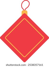 vector chinese year decoration elements. Chinese new year icon. All elements are isolated. Chinese text: blessings, Happy Chinese New Year.