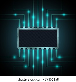 Vector chip on the motherboard
