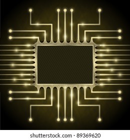 Vector chip on the motherboard