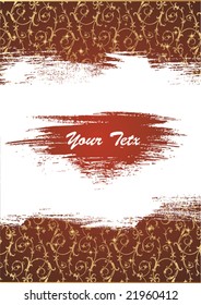 Vector. Chocolate background