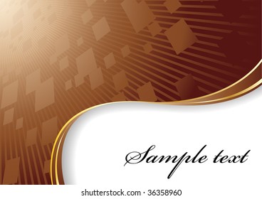 Vector chocolate background; clip-art