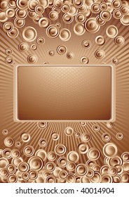 Vector chocolate background; clip-art
