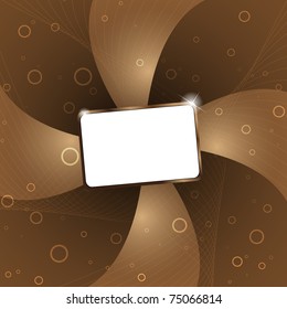 Vector chocolate background. Clip-art