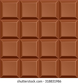 Vector chocolate seamless pattern. Background for the menu, paper, cards, textile, packing