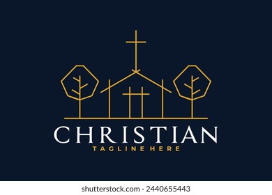 Vector Christian Church Logo Design