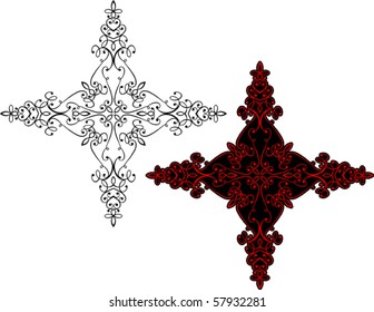 Vector Christian Cross