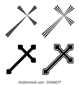 Cruces cristianas vectoras