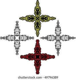 Cruces cristianas vectoras