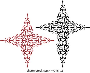 Vector Christian Crosses