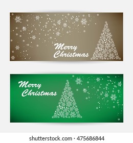 Vector Christmas 2017 card with bow, 2017. Happy New Year 2017. PF 2017. Pour Feliciter, Happy New Year 2017 Greeting Card