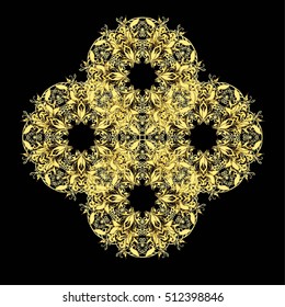 Vector christmas abstract colorful background with falling snowflake. Decoration winter snow icons. Snowflakes Vector illustration.