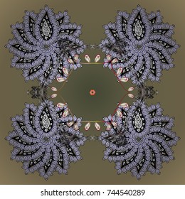 Vector christmas abstract colorful background with falling snowflake. Snowflakes Vector illustration. Decoration winter snow icons.