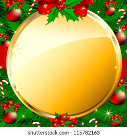 Vector Christmas background