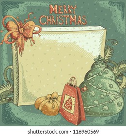 Vector Christmas background