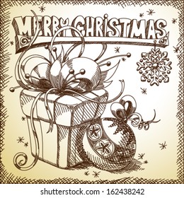 Vector Christmas background
