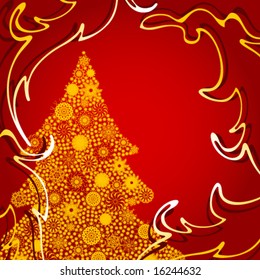 Vector Christmas background