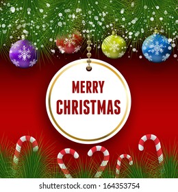 Vector Christmas background