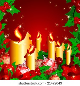 Vector Christmas background