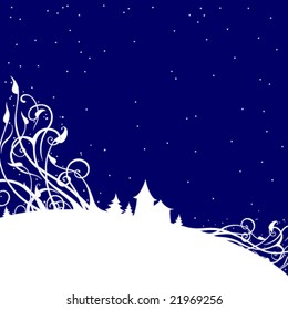 Vector Christmas background