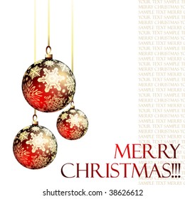 Vector Christmas background