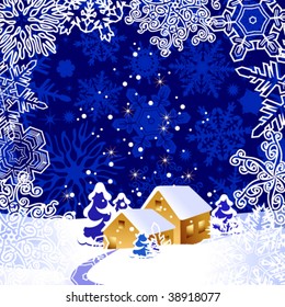 Vector Christmas background
