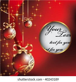 Vector Christmas background