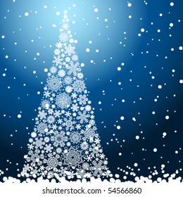 Vector Christmas background