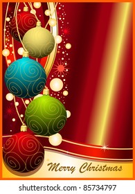 Vector Christmas background