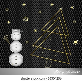 Vector christmas background.