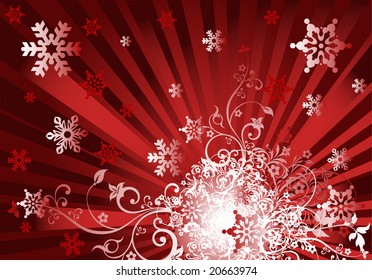 Vector christmas background 5