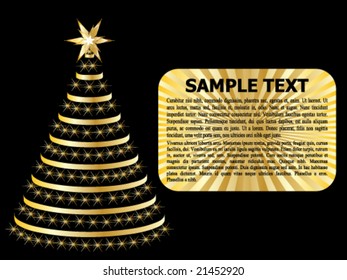 Vector christmas background for advertising