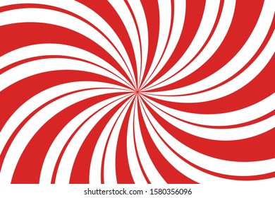 Vector Christmas background. Candy cane, lollipop pattern.