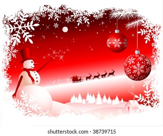 Vector Christmas Background. Check Out My Portfolio For Similar Illustrations ... Enjoy