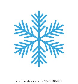Vector christmas background concept design of white snowflake .
