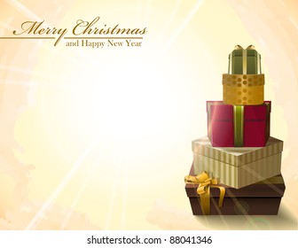 Vector Christmas background. eps10
