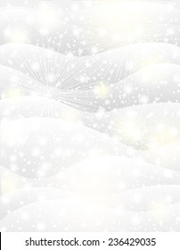 Vector Christmas background with fireworks. Vector design