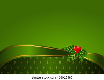 Vector christmas background with fir-tree