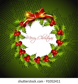 diseño de ilustración de fondo de navidad vectorial
