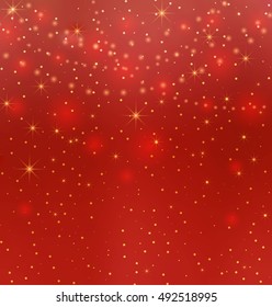Vector Christmas background, Merry Christmas card with snow